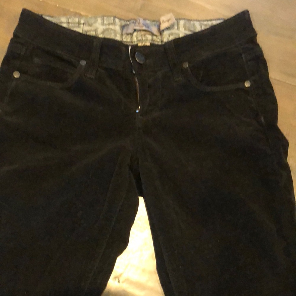 Paige Denim velvet jeans